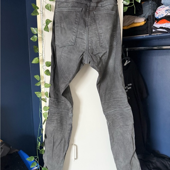 G-STAR RAW men’s grey jeans 3D Zip Knee Skinny 34/36 - Picture 7 of 8